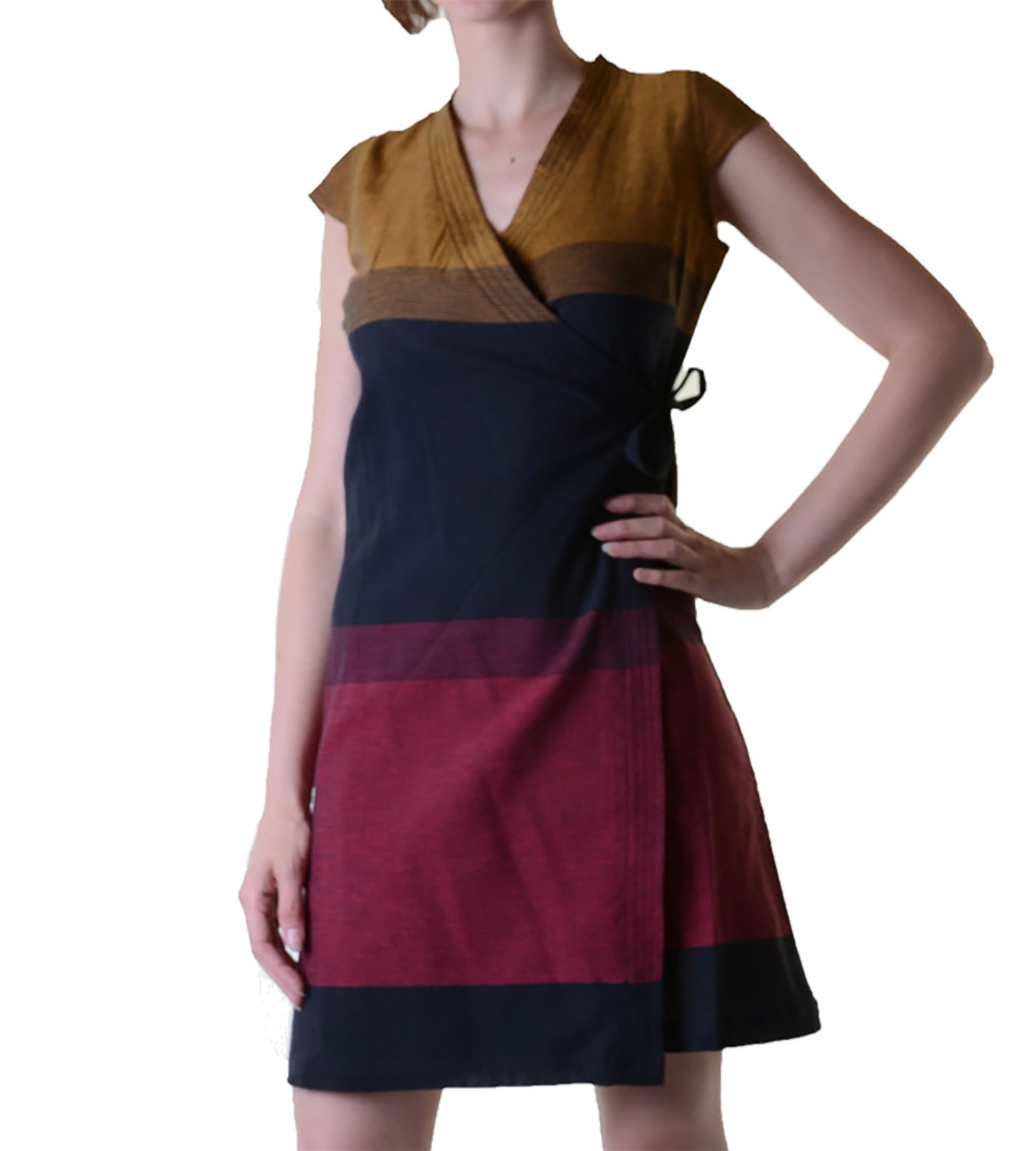 Wrap Dress Tibet Mini Dress Tunic Goa Hippie Summer Dress eBay