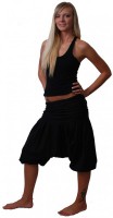Kurze Pluderhose Pumphose Shalwar Hose ALADINHOSE geschn�rt