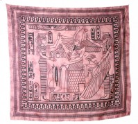 Tagesdecke Wandbehang �gypten Isis Dekotuch Goa �gyptisches Tuch 