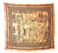 Tagesdecke Wandbehang �gypten Isis Dekotuch Goa �gyptisches Tuch 