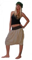Kurze Haremshose Pluderhose Hosenrock Goa Hippie ALADINHOSE