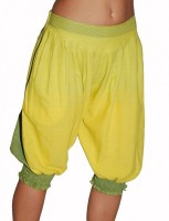 Kurze Ethno Haremshose Ballonhose Aladinhose Pluderhose Hippie Goa 