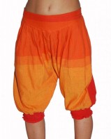 Kurze Ethno Haremshose Ballonhose Aladinhose Pluderhose Hippie Goa 