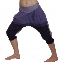 Kurze Ethno Haremshose Ballonhose Aladinhose Pluderhose Hippie Goa 