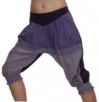 Kurze Ethno Haremshose Ballonhose Aladinhose Pluderhose Hippie Goa 