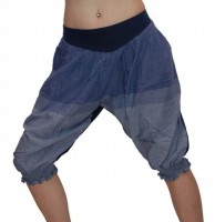 Kurze Ethno Haremshose Ballonhose Aladinhose Pluderhose Hippie Goa 