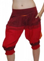 Kurze Ethno Haremshose Ballonhose Aladinhose Pluderhose Hippie Goa 