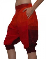 Kurze Ethno Haremshose Ballonhose Aladinhose Pluderhose Hippie Goa 