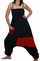 Hosenoverall Haremshose Hippie Goa Psy Catsuit  Hosenkleid