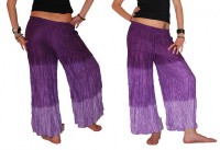 Ethno Hippie Hose Psy Goa Crinkle Schlaghose Boho