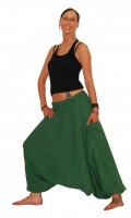 Pluderhose Pumphose Shalwar Haremshose ALADINHOSE