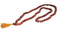 Mala aus 108 Rudraksha-Baum-Samen Tibet Nepal Om