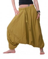 Orientalische Pluderhose Pumphose  Haremshose ALADINHOSE